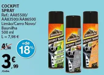 E.Leclerc COCKPIT SPRAY 500ml promoção