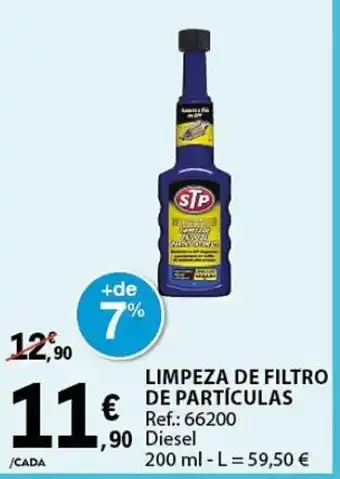 E.Leclerc LIMPEZA DE FILTRO DE PARTÍCULAS Ref.: 66200 promoção