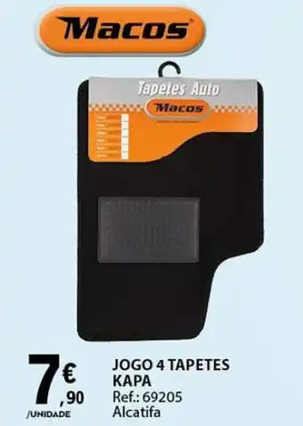 E.Leclerc JOGO 4 TAPETES KAPA promoção