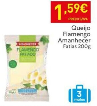 Recheio Queijo Flamengo Amanhecer Fatias 200g promoção