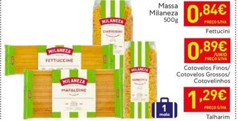 Recheio Massa Milaneza 500g promoção