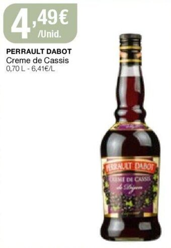 Intermarché Perrault Dabot Creme de Cassis 0,70L promoção