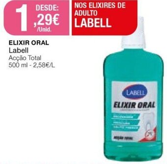 Intermarché Elixir Oral Labell 500ml promoção