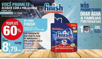 Finish 70 Pastilhas