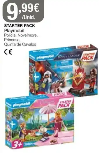 Intermarché Starter Pack Playmobil promoção