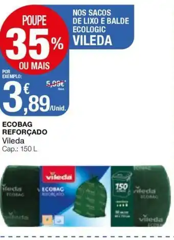 Ecobag Reforçado Vileda 160L