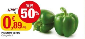 Intermarché Pimento Verde promoção