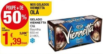 Intermarché Gelado Viennetta Olá 650ml promoção