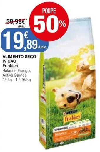 Alimento Seco P/ Cão Friskies 14kg