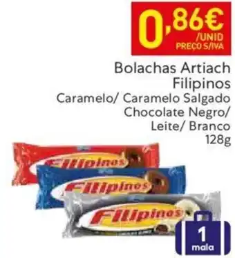Bolachas Artiach Filipinos 128g