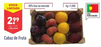 ALDI Cabaz de Fruta promoção