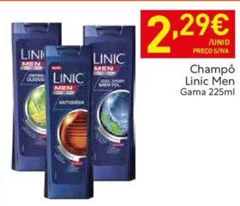 Champô Linic Men Gama 225ml