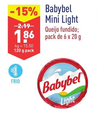 ALDI Babybel Mini Light 6x20g promoção