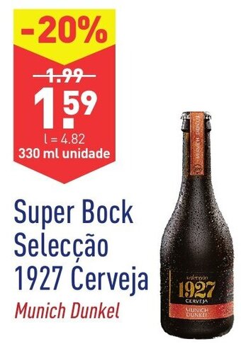 ALDI Super Bock Selecção 1927 Cerveja 330ml promoção