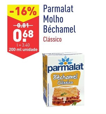 ALDI Parmalat Molho Béchamel 200ml promoção
