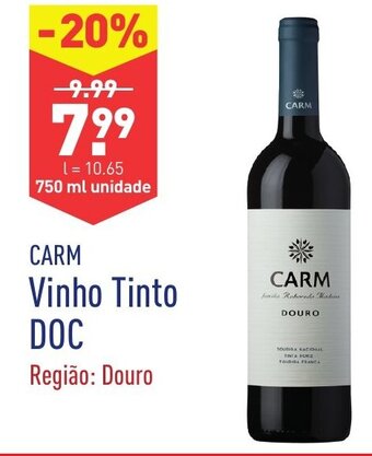 Carm Vinho Tinto DOC 750ml