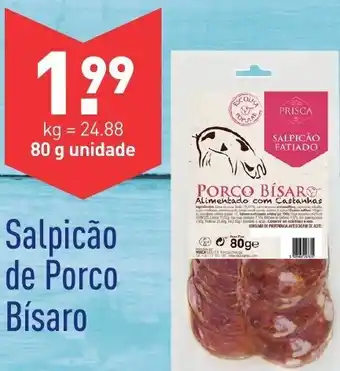 ALDI Salpicão de Porco Bísaro 80g promoção