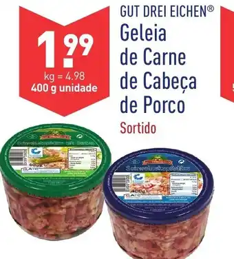 ALDI Geleia de Carne de Cabeça de Porco 400g promoção