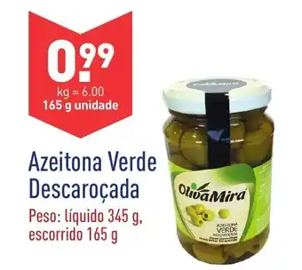 Azeitona Verde Descaroçada 165g