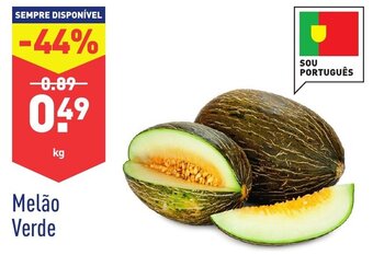 ALDI Melão Verde promoção