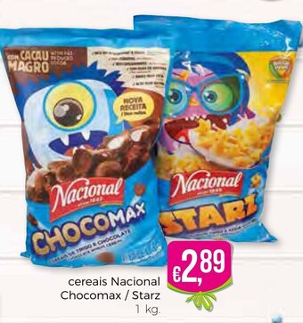 Bolama Cereais Nacional Chocomax/ Starz 1kg promoção