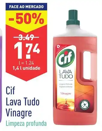 ALDI Cif Lava Tudo Vinagre 1,4L promoção
