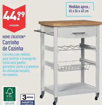ALDI Carrinho de Cozinha promoção