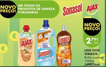 Pingo Doce Limpadores sonasol promoção
