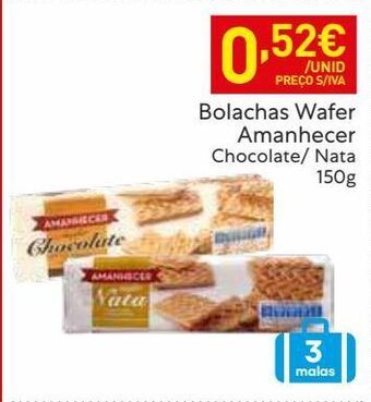 Recheio Wafers amanhecer promoção