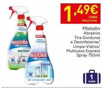 Recheio Limpadores mistolin promoção