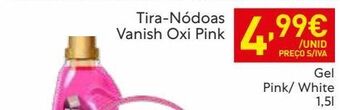 Recheio Tira manchas vanish promoção
