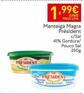 Recheio Manteiga président promoção