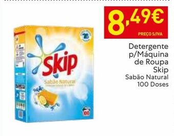 Recheio Detergente skip promoção