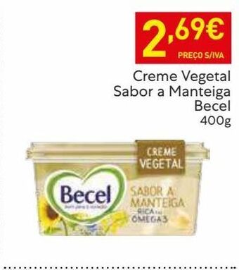 Recheio Margarina vegetal becel promoção