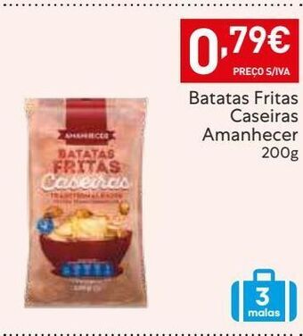 Recheio Batata chips amanhecer promoção