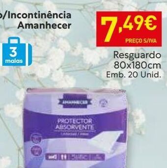 Incontinência amanhecer