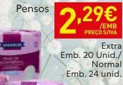 Recheio Absorvente amanhecer promoção