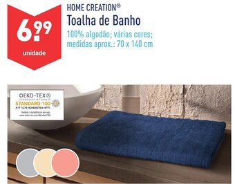 Toalha de Banho 70 x 140cm