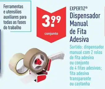ALDI Dispensador Manual de Fita Adesiva promoção
