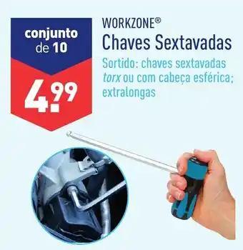 Chaves Sextavadas