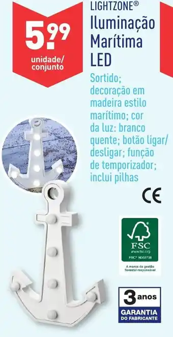 Iluminação Marítima LED