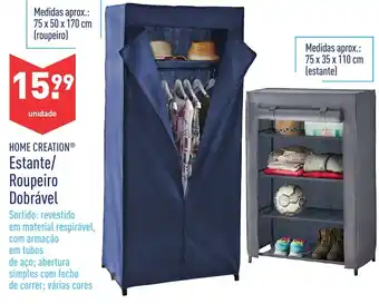 ALDI Estante Roupeiro Dobrável promoção