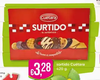 Bolama Sortido Cuétara 420g promoção