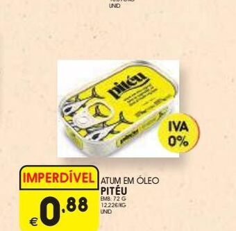 Meu Super Atum em lata pitéu promoção