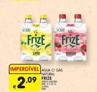 Meu Super Água com gás frize promoção