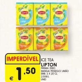Meu Super Chá gelado lipton promoção