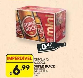 Meu Super Cerveja super bock promoção