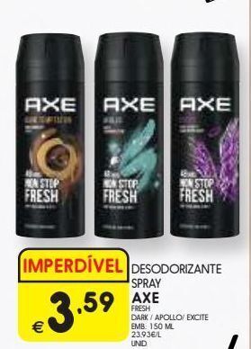Meu Super Desodorizante axe promoção