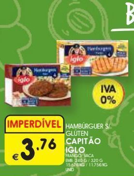 Meu Super Hambúrguer iglo promoção