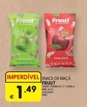 Meu Super Snacks fruut promoção